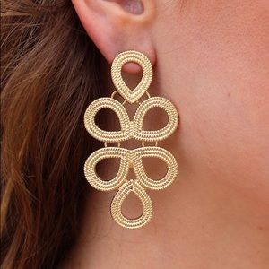 ISO. Lisi Lerch ginger earrings in gold